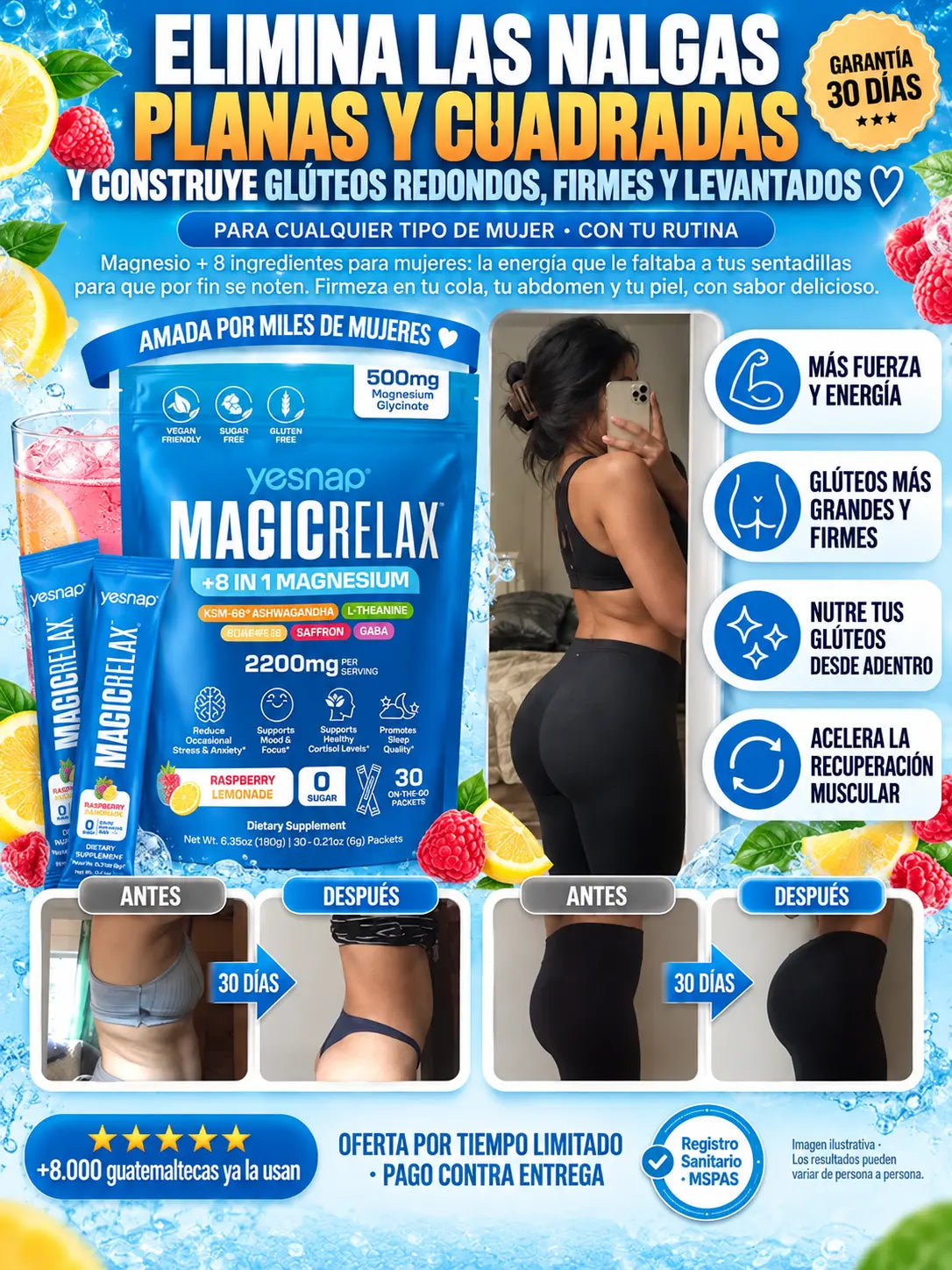 MagicRelax magnesio 8 en 1